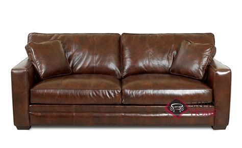Queen Leather Sleeper Sofa